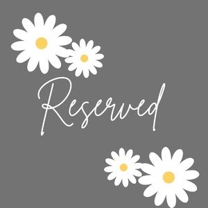 Reserved listing